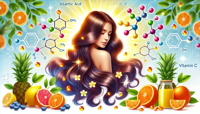 🍋 Аскорбінова кислота для волосся: секрет сяючого та здорового волосся
